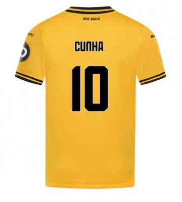 Wolves Matheus Cunha #10 Hjemmebanetrøje 2024-25 Kort ærmer